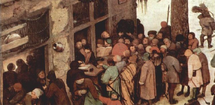Pieter Bruegel the Elder Volkszahlung zu Bethlehem china oil painting image